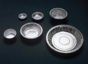 Disposable Aluminum Weighing Dishes 일회용 알루미늄 웨잉디쉬 EG D44 100