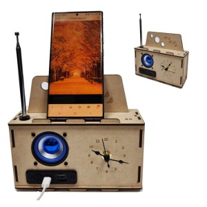 블루투스 스피커 라디오 만들기 시계 만들기고급형 KS-108